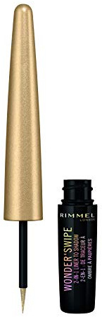 Rimmel London Wonder'Swipe - Eyeliner Metallico e Ombretto Glitter 2-in-1 - Ballin' - 2 ml