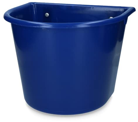 Vplast Zubehör für das Pferd Feed A Travel 15 l mit dunkelblauen Haken