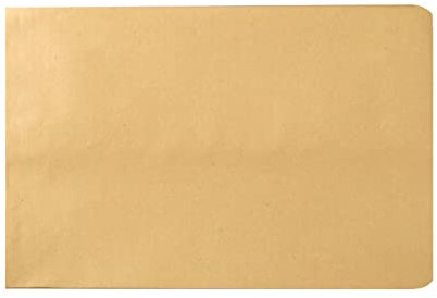 Flachbeutel Kraftpapiertüten, 100 Stück Kraft Umschlag Klein Kraftpapiertüten Mini Papiertüten Waren Butterbrottüten Pralinen Schmuck Samentüten Candy Tüten Mini Geschenktüten Papier-braun-32x23cm