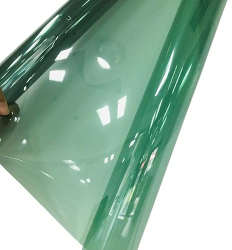 Vinilos Para Cristales Coche Láminas for tintado de ventanas laterales de automóviles, 50 cm x 300 cm, color verde, con protección solar, 68 % VLT, láminas for vidrio for el hogar Laminas Para Tintar