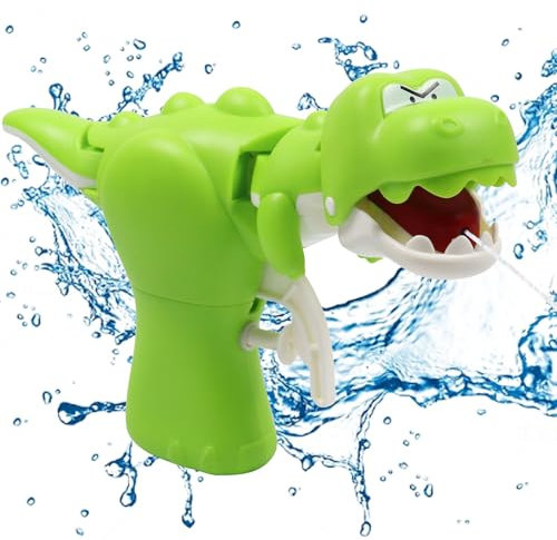 Wasserpistole Kinder, Dinosaurier Wasserpistole, Klein Wasser Spritzpistole, Water Gun Mini Spritzpistole Kinder, Schwimmbad Spielzeug für Garten Strände Sommer Pool Party Outdoor