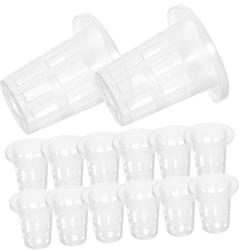 JOINPAYA 25pezzi Vasi Rete Per in Tazze Da Piantare Vasi Da Per Balcone e Vivaio Per Coltivazione Ortaggi e