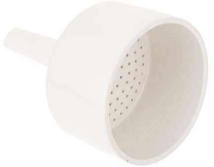 MAGICLULU Embudo Buchner De Cerámica 120 Mm Para Filtrado De Laboratorio, Resistente a Ácidos y Álcalis, Superficie Lisa Pulida Adecuado Para Experimentos Científicos y Cocina