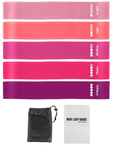 Bandes de résistance pour entraînement - Ceinture d'étirement pour salle de gym, bandes élastiques Pilates portables pour glutei | Hommes Femmes Exercice Maison Intérieur Extérieur Yoga