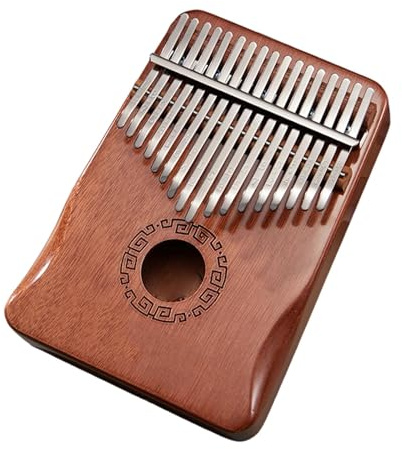 Fingerklavier-Kalimba Daumenklavier Für Anfänger Kalimba Für Erwachsene 17 Töne Tragbares Musikinstrument(Mahogany (a))