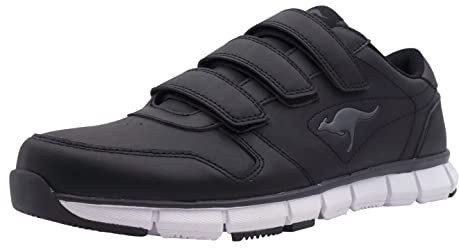 KangaROOS Unisex K-bluerun 700 V B sneakers, Svart mörkgrå 0522, 45 EU