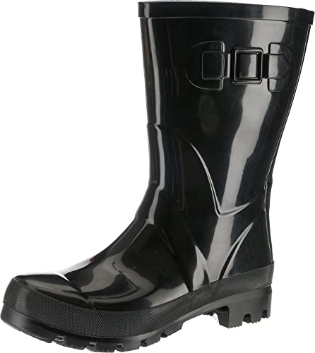 Beck Damen modieus Gummistiefel, Schwarz, 40 EU