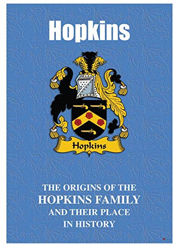 I LUV LTD Hopkins Gallois Nom de Famille Livret D'histoire avec de Brefs Faits Historiques