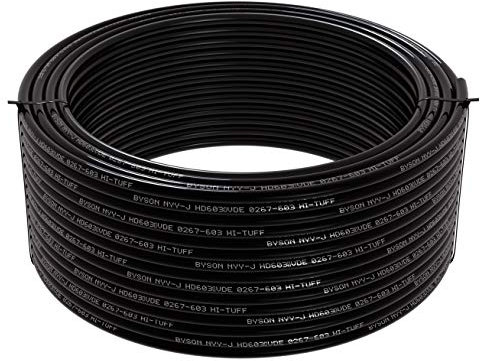 NYY-J Outdoor Cable – Unarmoured UV Resistant - Hi-Tuff (25 Metres, 3 Core 1.5 mm)