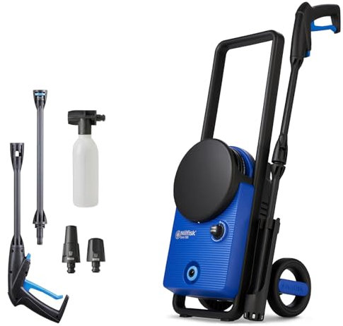 Nilfisk Hidrolimpiadora de Alta Presión Core 130 Bares con PowerControl - Mini Limpiadora para Jardín, Patios y Coches (1500 W)