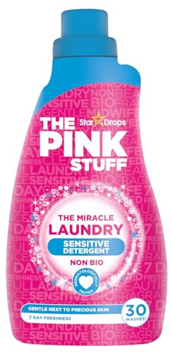 Stardrops The Pink Stuff Sensitive Nicht-Bio-Wäscheflüssigkeit, 960 ml