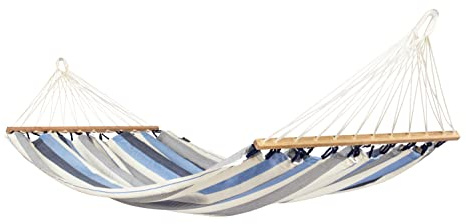 La Siesta® Alisio Sea Salt – Weather-Resistant Single Spreader Bar Hammock