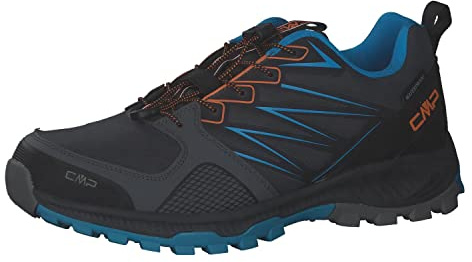 CMP Atik Wp Trail Running Shoes, Zapatos para caminar, Hombre, Arrecife Antracita, 41 EU