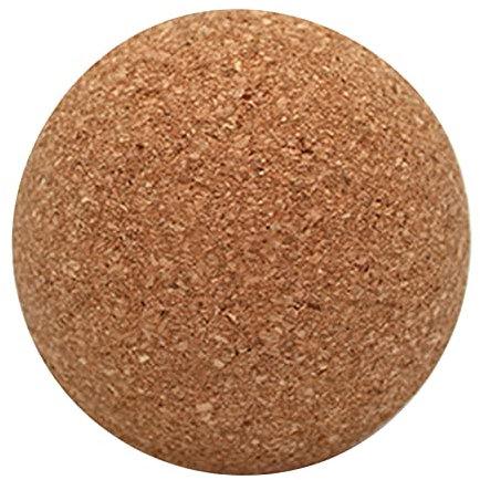 rockible Kork-Massageball Roller Tool Unterer Rücken Langlebig für und Pilates #Massageball für Übung Fitness Sport Schmerzen, 5CM