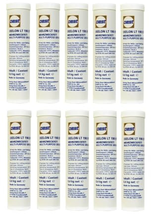 10 x Oest Langzeitfett Schmierfett Fettkartusche IXELON LT 190 EP je Fettkartusche 0,4 kg