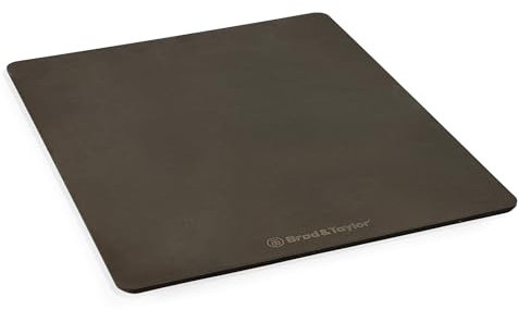 Brod & Taylor Bread Steel, Lightweight Alternative to Pizza Stones and 1/4 Baking Steels, Fast Heat-Up and Even Heat Distribution for Baking Bread & Cooking Pizza with Bakery-Quality Results, Grey