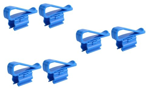 Yardwe 6pcs Aquarium Filtration Hose Holder Water Clip for Fish Tank Clean Pump Hose Clamp Mount for Tropical Fish Tank Accessories