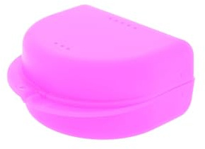 Dr. Bauer's Boîte pour Appareil Dentaire, boîte orthodontique, étui de Rangement hygiénique pour appareils dentaires et prothèses, avec Trous d’aération