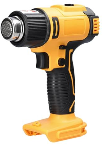 Pistola de Calor, Pistola de Calor para Tubos Retráctiles, Pistola de Calor Inalámbrica, Kit de Pistola de Aire Caliente con 4 Boquillas, Pistola para Hornear de Película