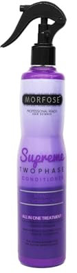 Morfose Supreme Après-Shampooing 2 Phases 400 ml – Soin capillaire sans rinçage, brillance & douceur – Hydratation longue durée pour tous types de cheveux