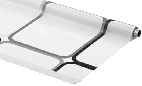 probath Tenda da doccia di ricambio semi-cassetta, 16 motivi, 7 misure, facile da cambiare (Quadro, 120 x 240 cm)