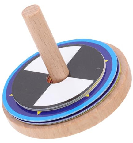 HONITANO Buntes Holz-kreiselspielzeug Der Hand-Auge-koordination Für Junge Mädchen Outdoor-Spielzeug Für Jungen Mädchen Familienspaß