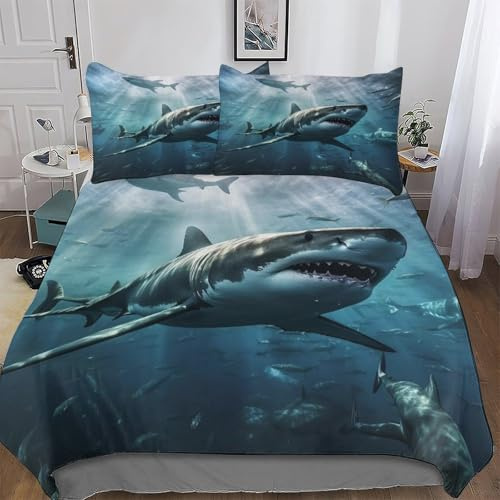LLXXHH Hai Bettwäsche Bettbezug Und Kissenbezug, Mikrofaser Bettbezüge Deckenbezug Set 2teilig Für Erwachsene Teenager Kinder Single(135x200cm)