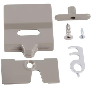 Dörrlås för Dometic RM7 kylskåp – Ersättning Dörrlås Snap Lock för Husbil Caravan Kylskåp – Originalt Ersättningsdel 2412757805 – Komplett Dörrlås Fridge Lock Catch