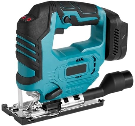 Sierra De Calar Eléctrica Sin Escobillas, Herramientas Multifuncionales Inalámbricas For Cortar Muebles De Madera FáCil De Usar