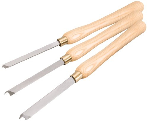 Shop Fox D3786 Lathe Ring Chisel Set, 3-Piece