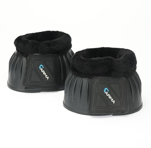 Shires Springglocken, schwarz, Pony