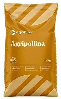 Estiércol en pellets (Agripollina) 5/15 mm (25 kg), abono orgánico NP granulado para plantas