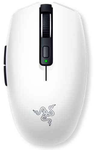 Razer Orochi V2 Mobile Wireless Gaming Mouse: Ultra Lightweight - 2 Wireless Modes - Up to 950hrs Battery Life - Mechanical Mouse Switches - 5G Advanced 18K DPI Optical Sensor - White