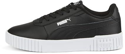 Puma Women Carina 2.0 Sneakers, Puma Black-Puma Black-Puma Silver, 5.5 UK