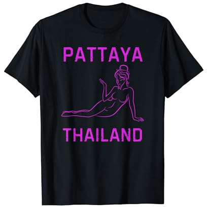 Pattaya Tailandia Walking Street Camiseta