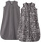 Mosebears Schlafsack Baby Sommer Schlafsack 0.5 Tog Babyschlafsack 100% Baumwolle atmungsaktiv Babyschlafsack (2pack Dunkelgrau, S(0-6 Months))