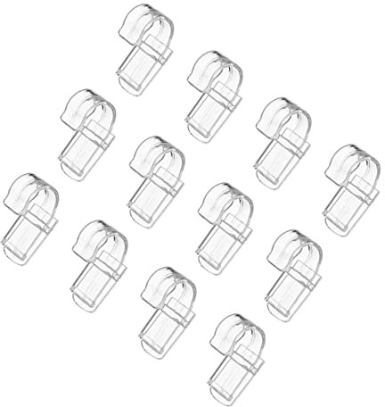 MAGICLULU Lot De 12 Pinces À Dentifrice Pour Salle De Bain À Linge Matériau Abs Propres Et Bien Rangés
