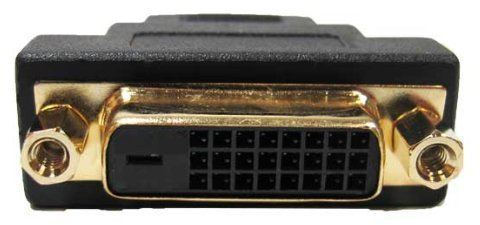 DVI 24 + 1 DVI-D Femelle vers HDMI mâle Adaptateur Nouveau sorti et populaireDeft a été traité