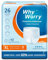 WhyWorry Pañales para Adultos con Incontinencia, Bragas Absorbentes Desechables para Hombres y Mujeres, Ropa Interior con Máxima Absorción para Ancianos, Antiolor, Unisex, Talla XL, 26 Unidades