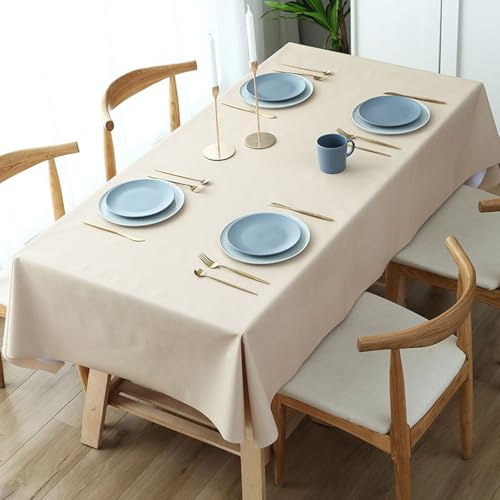 Tovaglia per Esterno Impermeabile Resistente all'Acqua e all'Olio Protezione dalle Bruciature Lavabile Tovaglia per Caffè e Tavolo da Giardino Tovaglia PVC per Pic-nic e Feste Tovaglie da Giardino per