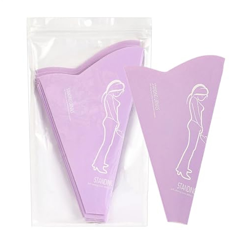 Frauen Urinal Trichter - Weibliches Wasserlassengerät | Stand-up Weiblicher Wasserlassengerät | Frauen Pee Trichter Wiederverwendbares Silikon -Urinbecher | Weibliche Urinal -Post - Pinkeln S