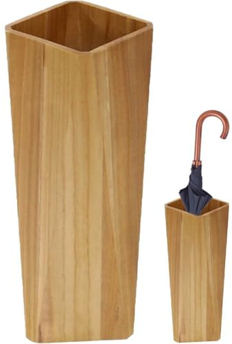Muteitt Schirmständer Aus Holz, Schirmhalter Für Den Eingangsbereich, Schirmständer-Organizer Freistehend Für Schirm, Gehstöcke, Gehstöcke