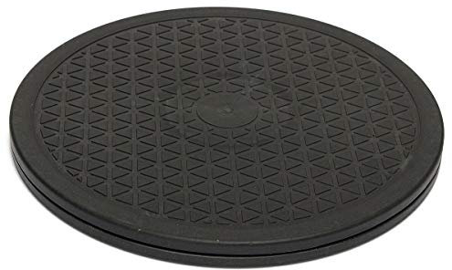 Töpferscheibe,Drehbare Töpferscheibe 360-Swivel-Mehrzweck 10 rotierender Drehtisch Faule Home Küchentuch Food 220 lb Kapazität Dual Ring Kugellager