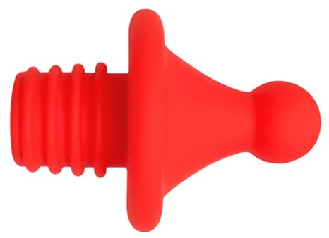 Tapones de silicona para botellas de vino, tapas de sellado, tapas de corcho de cerveza reutilizables, cierres herméticos a prueba de fugas, 5,5 x 4 cm, ideal para fiestas, hogar, reuniones familiares