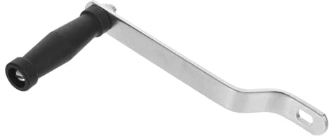 Healeved Manivelle de Treuil de Remorque de Bateau Galvanisée Poignée Ergonomique Confortable Manivelle de Cric Résistante à la Corrosion Compatible Treuils Marins Accessoire de