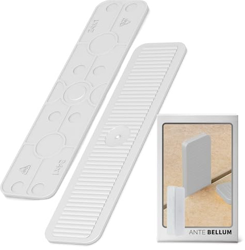Abstandshalter Kunststoff 1 mm - 500 Stk Unterlegplatten Unterlegkeile Ausgleichsplättchen Kunststoffkeile für Fenster, Laminat & Möbel - Verglasungsklötze Unterlegklötze Kunststoff