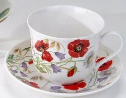 Jumbotasse & Untertasse English Meadow - 0,4l
