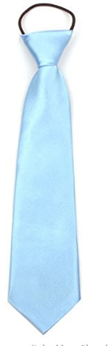 WS Kinder Krawatte Kinderkrawatte Taufe Hochzeit festlich Einschulung (hellblau)