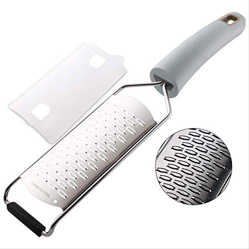 Premium Grattugia Zester Citrus Cucina Parmigiano Grattura Di Limone Nocciola Grattugia Grattugia Grattugia Grattugia Al Rasoio Affilato Stee L Lama 30.5 X 6.5Cm Azzurro Piallacero A Nastro