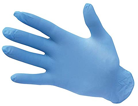 Portwest A925 Disp 3.5 mil Nitrile Powder Free Disposable Glove (Pk100) | Blue, Small, EN ISO 21420 Dexterity 5, CE Certified, EN 455, EN ISO 374-5, EN ISO 374-1 Type B, Food Safe, Textured Finish